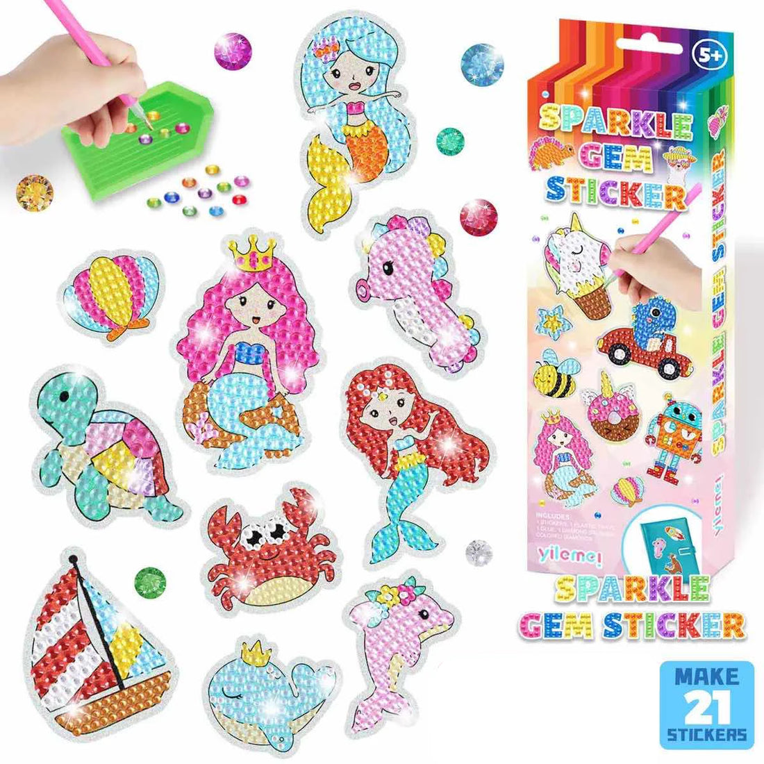 5D Diamond Painting Sticker Kit