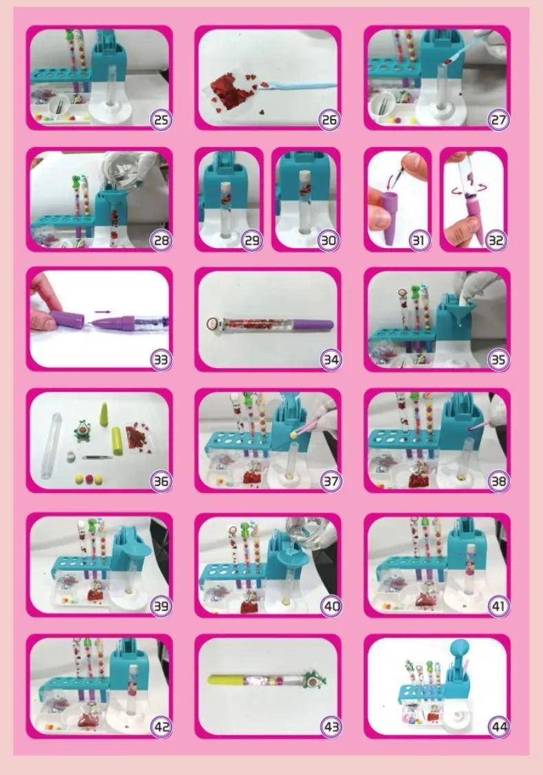 Magic Sand Pen DIY Craft Set for Kids | Educational STEM Art Toy