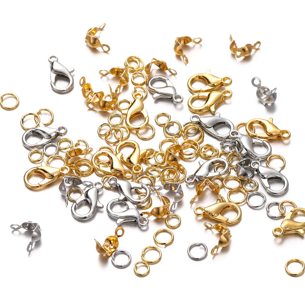 210–400pcs Jewelry Findings Kit