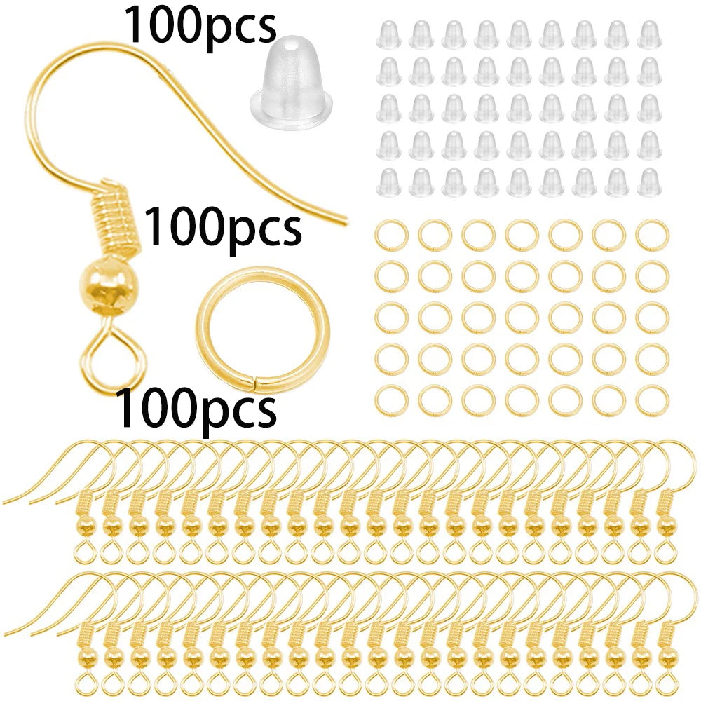 210–400pcs Jewelry Findings Kit