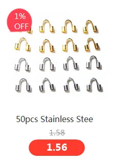 10Pcs Lobster Clasp Hooks Set | Gold & Silver Plated Jewelry Making Supplies