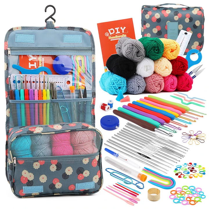 KRABALL Knitting & Crochet Hook Set with Bag
