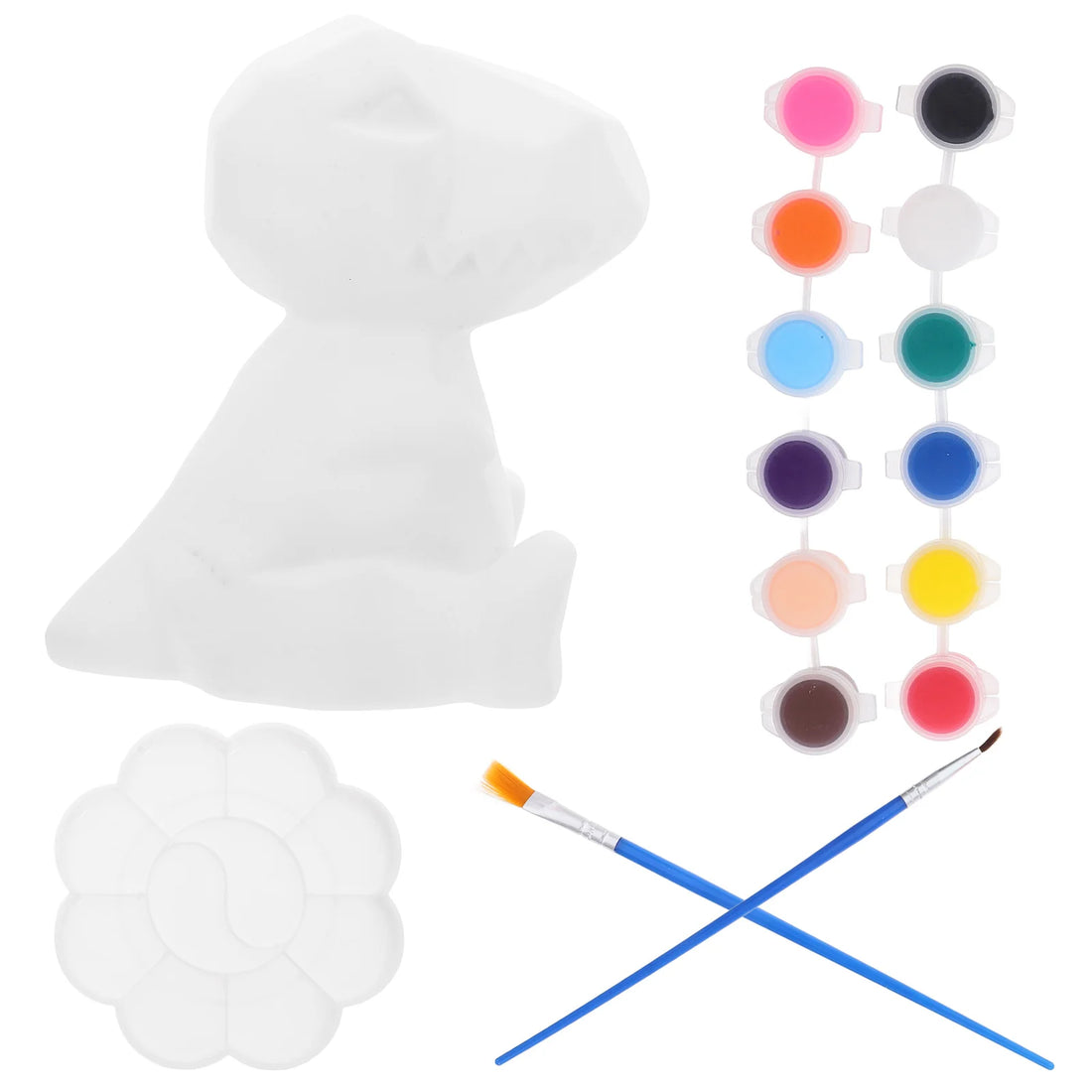 DIY Dinosaur Night Light Painting Kit – Kids Art Craft Lamp Set Gift