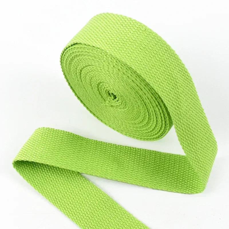 5M Cotton Webbing Tape – 1.3mm Thick Strap for Bags
