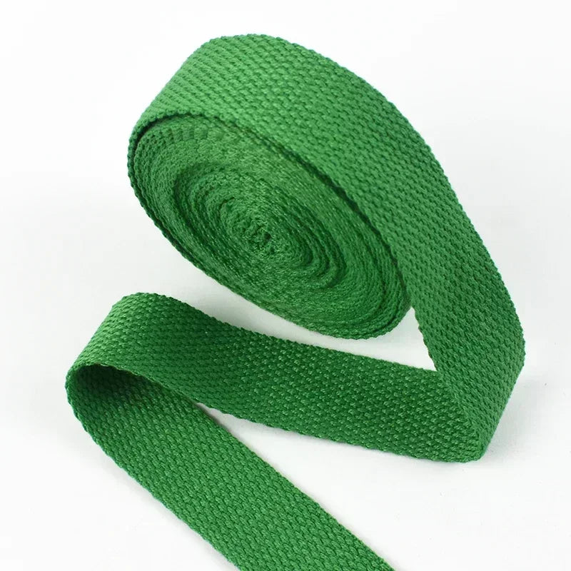 5M Cotton Webbing Tape – 1.3mm Thick Strap for Bags