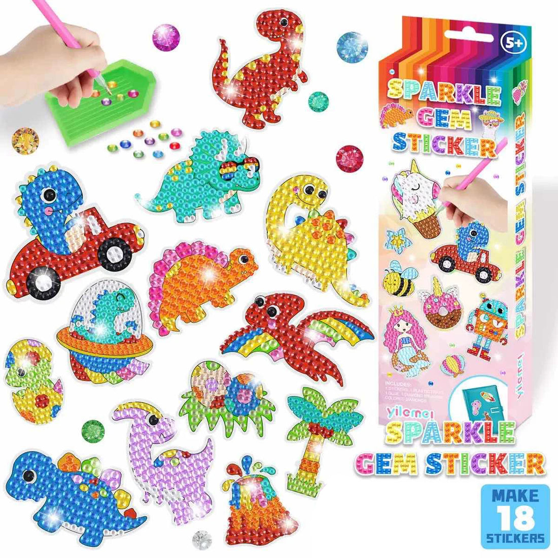 5D Diamond Painting Sticker Kit