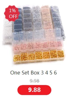 10Pcs Lobster Clasp Hooks Set | Gold & Silver Plated Jewelry Making Supplies