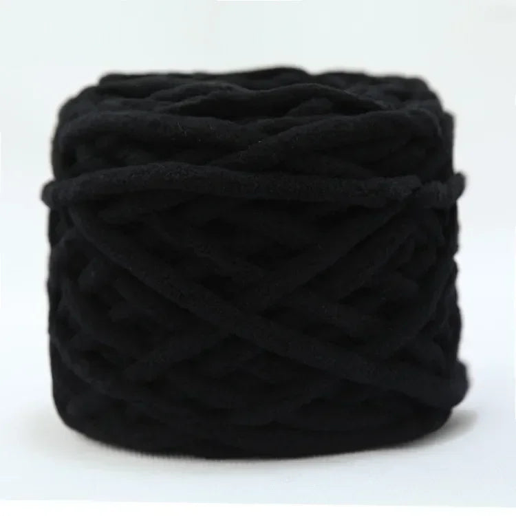 100g Chenille Knitting Yarn | Soft Thick Cotton Blend for DIY Crochet & Scarf Making