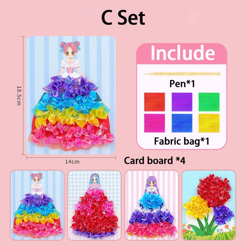 Puzzle Puncture Painting Set – DIY Poke Art Boards for Kids