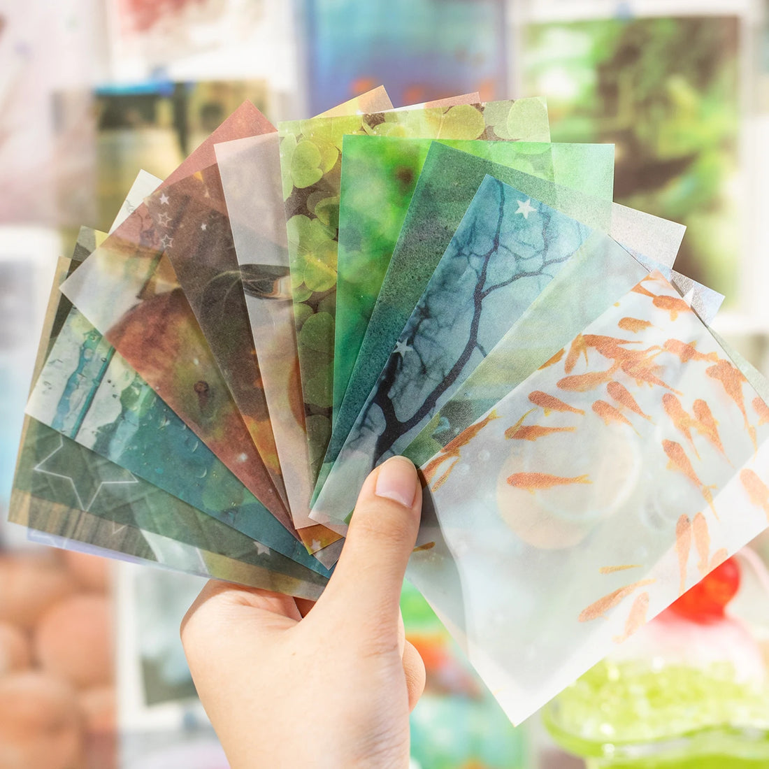 20 Sheets Summer Theme M5 Tracing Paper – Scrapbooking & DIY Art