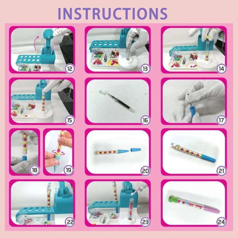 Magic Sand Pen DIY Craft Set for Kids | Educational STEM Art Toy
