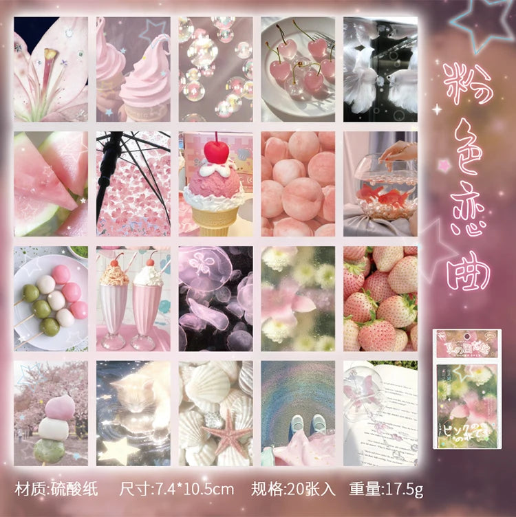 20 Sheets Summer Theme M5 Tracing Paper – Scrapbooking & DIY Art