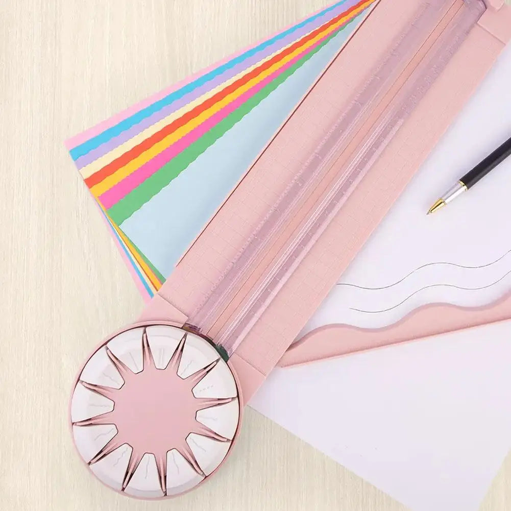12-in-1 Portable Paper Cutter | Multi-Functional 360° Cutting Tool for Cardstock
