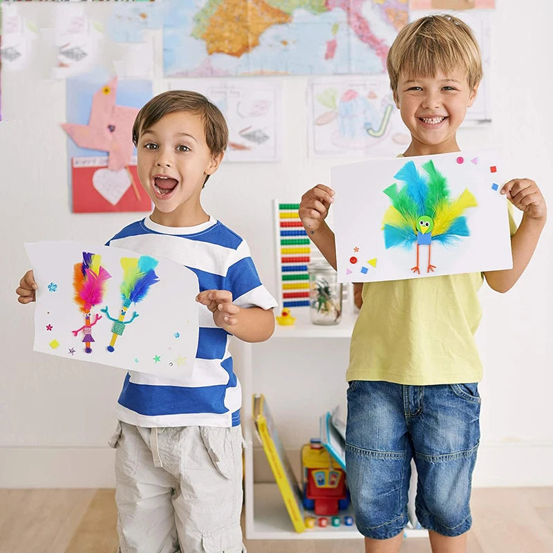 1000pcs Kids DIY Craft Art Supplies Kit