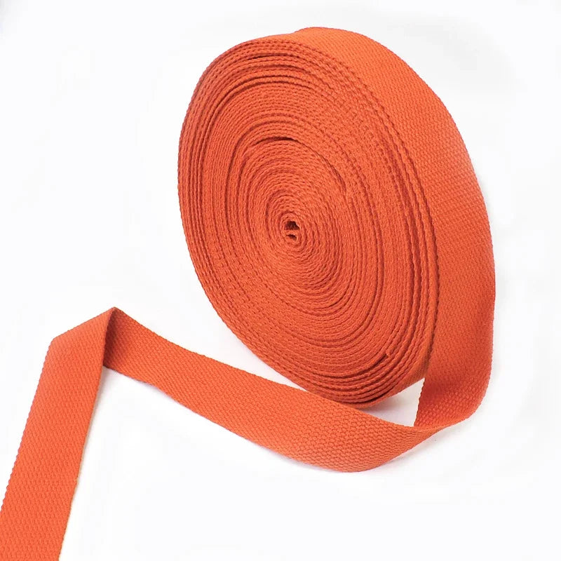 5M Cotton Webbing Tape – 1.3mm Thick Strap for Bags