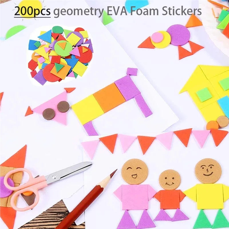1000pcs Kids DIY Craft Art Supplies Kit
