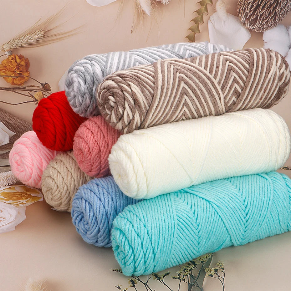 5 Pcs Cotton Select Yarn